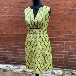 Kate Spade New York Silk Lime Green Dress Size 4